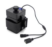 Morain 18650 26650 - Custodia per batteria da 16 V, 4 pezzi, 4 scomparti, con uscita USB da 5 V