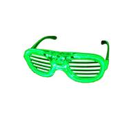 Morain Accessori per costume da giorno di San Patrizio Festival irlandese Verde Leprechaun Costume Peloso Fascia a Mano Cappello Led Occhiali Per Adulti Patricks Day Accessori Peloso Fascia Cappello