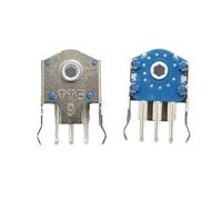 Morain Encoder rotativo per mouse con rotella argentata, 8 mm, 9 mm, 10 mm, 11 mm, tenuta per mouse PC, 76 milioni