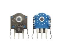 Morain Encoder rotativo per mouse con rotella argentata, 8 mm, 9 mm, 10 mm, 11 mm, tenuta per mouse PC, 76 milioni