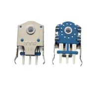 Morain Encoder rotativo per mouse con rotella argentata, 8 mm, 9 mm, 10 mm, 11 mm, tenuta per mouse PC, 76 milioni