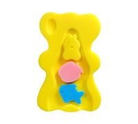 Morain Morbido e sicuro tappetino da bagno per bambini a forma di cartone animato, delicato e sicuro per neonati, tappetino in spugna per bambini