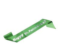 Morain Patricks Day Green Sash Tracolla Bow Fascia Testa Bopper Irlandese Cerchietto per Capelli Accessorio per Costume Forniture per Feste Decorazioni per Capelli Confortevoli