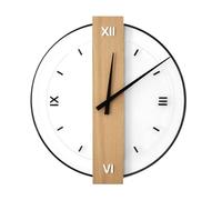 Morain Rustics Orologio da parete Silenti a batteria Nessuno ticchettio Orologio decorativo per cucina Bagno Soggiorno Decori Silenti Parete Funzionamento a Batteria Nessuno ticchettio