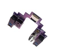 Morain Scheda madre con microinterruttore per mouse GProWireless con encoder mouse argento