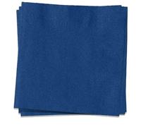 MORAINJAY 20 Pezzi Tovaglioli Carta per Feste,33x33cm Blu Navy Tovaglioli Biodegradabile di Usa e Getta,Tinta Unita Bleu Clair Cocktail Napkins per Compleanno,Giardino,Ristorante e Matrimonio Decor