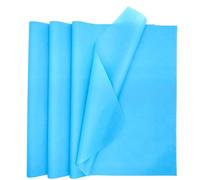 MORAINJAY 60 Fogli di Carta Velina Azzurro chiaro, carta crespa, per Confezioni Regalo, Artigianato Fai da Te, Compleanno, Matrimonio, Natale, Carta Imballaggio Regali (50x70 cm)