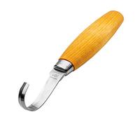 Morakniv Carving Hook 164 Dritto Coltello fisso misto, manico: betulla naturale, lama: 52 mm