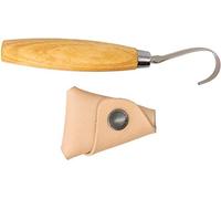 Morakniv Hook Knife 164 Right | 13385 | Spelucchino in acciaio inox, coltello da intaglio con manico in legno di betulla, coltello affilato per bricolage, decorazione, arte