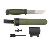 Mora Kansbol Green 13912 coltello bushcraft con fodero e kit di sopravvivenza