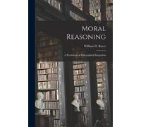 Moral Reasoning (Tascabile)