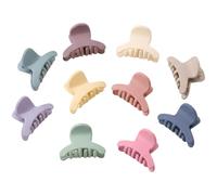 Morandi - 10 mini fermagli per capelli per ragazze, colore caramella, a forma di fiore, graziosi accessori per capelli per bambine e bambine
