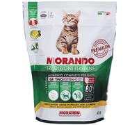 Morando Croccantini per Gattini Ricchi in Pollo con Salmone 400 g Mang