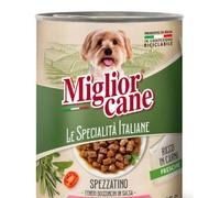 MORANDO MIGLIOR CANE PROFESSIONAL BOCCONCINI SPEZZATINO VARI GUSTI DA 405 GR IN LATTINA X 9