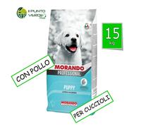 Morando MIGLIOR CANE PUPPY 15 KG secco crocchette per cuccioli a base di POLLO