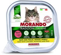 MORANDO Morandi Tradizioni Italiane Cat Vaschetta Multipack 32x100G POLLO PATATE E PISELLI