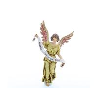 Moranduzzo Angelo Gloria per Presepe da Cm 13 Scala 1:15 - Statuine Presepe Indistruttibili - Stile 700', Pittura Rifinita a Mano, Prodotto Ufficiale, Made in Italy, Scultore M. Landi