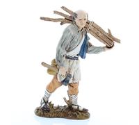 Moranduzzo Boscaiolo per Presepe da Cm 12 Scala 1:15 -Statuine Presepe Indistruttibili - Stile 700', Pittura Rifinita a Mano, Prodotto Ufficiale, Made in Italy, Scultore M. Landi