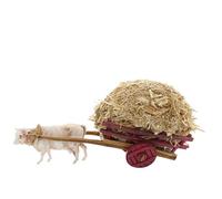 Moranduzzo Carro con Fieno per Presepe da Cm 6 Scala 1:32 - Statuine Presepe Indistruttibili - Pittura Rifinita a Mano, Prodotto Ufficiale, Made in Italy, Scultore M. Landi