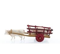 Moranduzzo Carro con Maiali per Presepe da Cm 6 Scala 1:32 - Statuine Presepe Indistruttibili - Pittura Rifinita a Mano, Prodotto Ufficiale, Made in Italy, Scultore M. Landi