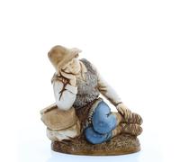 Moranduzzo Dormiente per Presepe da Cm 12 Scala 1:15 -Statuine Presepe Indistruttibili - Stile 700', Pittura Rifinita a Mano, Prodotto Ufficiale, Made in Italy, Scultore M. Landi