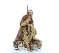 Moranduzzo Guardiano per Presepe da Cm 13 Scala 1:15 - Statuine Presepe Indistruttibili - Stile 700', Pittura Rifinita a Mano, Prodotto Ufficiale, Made in Italy, Scultore M. Landi