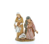 Moranduzzo Lavandaie per Presepe da Cm 10 - STANDARD 10 - Statuine Indistruttibili, Stile Arabo, Pittura Rifinita a Mano, Prodotto Ufficiale, Made in Italy, Scultore M. Landi