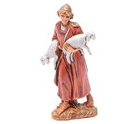 Moranduzzo Pastore con Pecore, Multicolore, 6.5 cm