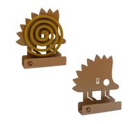 Moranduzzo - Set 2 Porta Zampironi Spike in Metallo - Made in Italy, Prodotto di Design Italiano - Collezione Signora Flaim (Confezione 2 Pezzi)