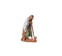 Moranduzzo Vecchio con Bastone, Stile Arabo, 6.5 cm, Multicolore
