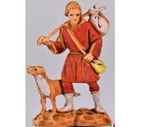 Moranduzzo Viandante con Cane, Multicolore, 3.5 cm