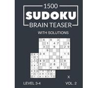 Morari Media 500 Sudoku Brain Teaser Samurai with solutions (Tascabile)