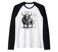 Morax Bull of Secrets, Volto della Saggezza Maglia con Maniche Raglan