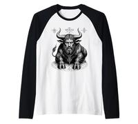Morax Il Risveglio Goetico Guardiano Maglia con Maniche Raglan