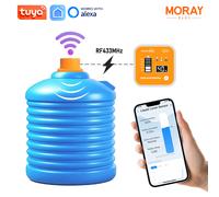 Moray ME201R Indicatore di temperatura a LED ad ultrasuoni Visualizzazione del carburante Indicatore di livello del serbatoio dell'acqua wireless Sensore di livello del liquido