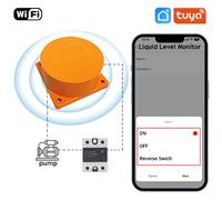 Moray ME201WC Consumo di controllo del filo Rilevatore ad ultrasuoni Sensore di livello del liquido dell'acqua Indicatore di allarme Monitor del serbatoio remoto