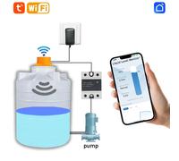 Moray ME201WC Tuya APP Consumo di controllo Rilevatore ad ultrasuoni Sensore di livello del liquido acqua Indicatore di allarme Monitor serbatoio remoto