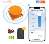 Moray ME201WSP Allarme intelligente per il controllo del livello del carburante dell'olio dell'acqua APP mobile Connect Sensore liquido ad ultrasuoni wireless Wifi