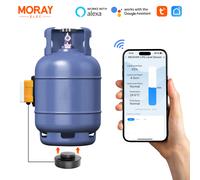 Moray ME204W Tuya Smartlife APP WiFi Mobile APP Wifi Sensore di livello del gas per indicatore del livello del gas del serbatoio GPL