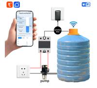 MorayElec ME201WC Trasmettitore ad ultrasuoni ad alta precisione a lunga distanza Sensore di livello del serbatoio dell'acqua con controllo del filo