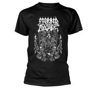 Morbid Angel 'Pillars Crumbling' (Nero) T-Shirt NUOVO E UFFICIALE