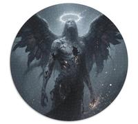 Morbid Chic 1000 Pieces Round Puzzles Creative Jigsaw Impossible Hard Difficult Challenging for Adults And Kids Unique Challenge Game 1000pcs (67.5x67.5cm)