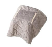 Morbida coperta termica elettrica, 80 x 60 cm, con borsa (grigio) | Riscaldamento rapido USB, calore istantaneo, riscaldato solo per le mani, ideale per le giornate fredde, risparmio energetico