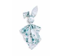 Morbida e soffice copertina in cotone DOUDOU con coniglietto - Eucalipto menta -