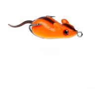 Morbida esca anfibia progettata per la pesca alla spigola in habitat d'acqua dolce dove il movimento naturale e la visibilità dell'amo sono fondamentali (E)