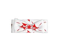 Morbida fascia per capelli con fiocco per bambine, con stampa a otto vie di rotazione, per neonati, neonati e bambini