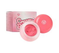 Morbida mousse per guance, colore naturale, pigmento pieno, finitura opaca di lunga durata, facile da sfumare per ogni tono della pelle, trucco quotidiano