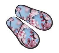 Morbida Pantofole Donna Tempting Cherry print Pantofole da Casa Traspiranti Slippers per Uomo Interne Casa M