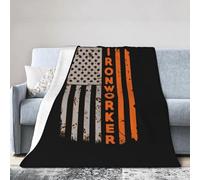 Morbida Plaid per Letto Merry Christmas Sweet Candy Coperta Pile Accogliente Plaid in Pile per Letto Adulti Tutte Le Stagioni 60"x50"