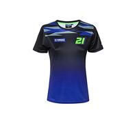 Morbidelli T-Shirt Yamaha Ufficiale, Donna, M, Nero - MotoGP Team #21